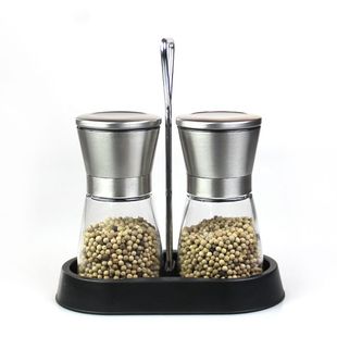 胡椒研磨器手动研磨瓶家用磨胡椒粉机黑胡椒粒研磨器厨房用品德国