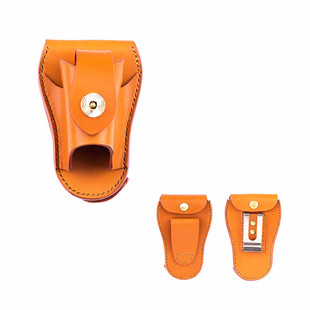 弹弓钢珠一体包头层牛皮手工制作户外运动腰包腰带背夹自动出弹