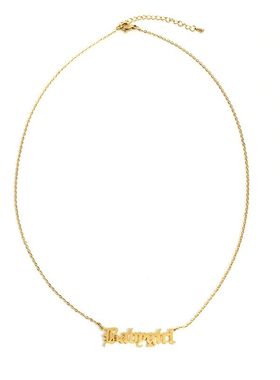 包邮pinkbankbaby创意不锈钢项链