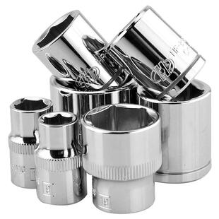 华丰巨箭套筒头子 汽修五金工具中飞10mm套头公制外六角套筒工具