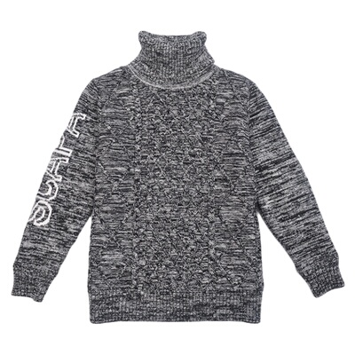 恒源祥高领加绒加厚纯棉套头毛衣