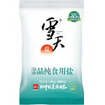 【拍1发7】雪天绿色未加碘精制盐家用食用盐无碘井矿细盐400g*7包