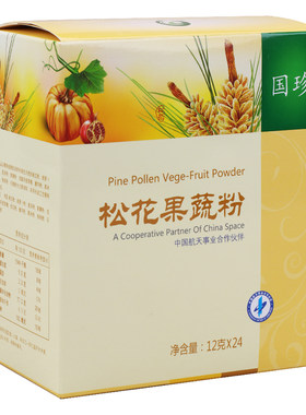 国珍松花果蔬粉12g*24袋