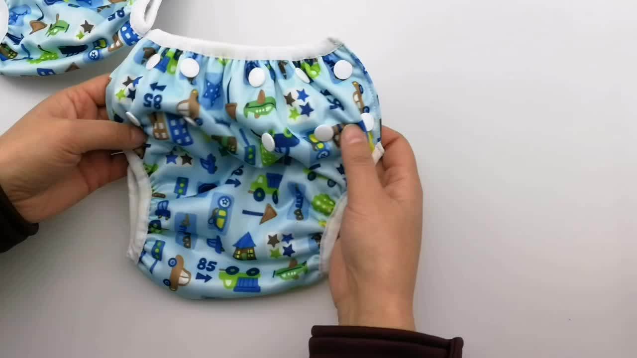 One Size Handmade Plastic Swimming Diaper Cover Buy Handmade Swimming