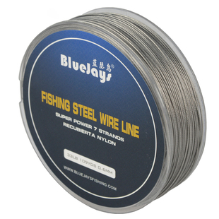 100米钓鱼线 海钓钢丝线鱼线强拉力不绣钢丝线防咬耐磨钓鱼线包邮