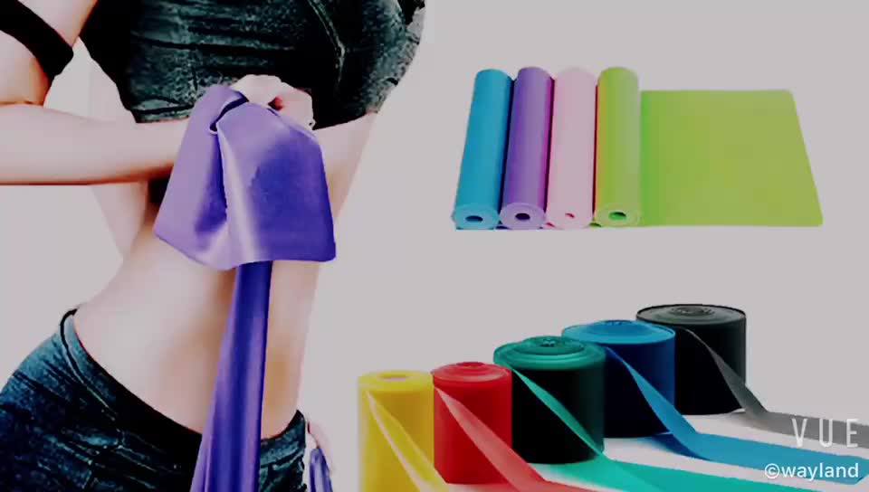 Yoga Elastic Straps Latex Rope For Stretching Rubber Resistance Belt