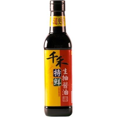 酿造酱油千禾特鲜生抽500ml