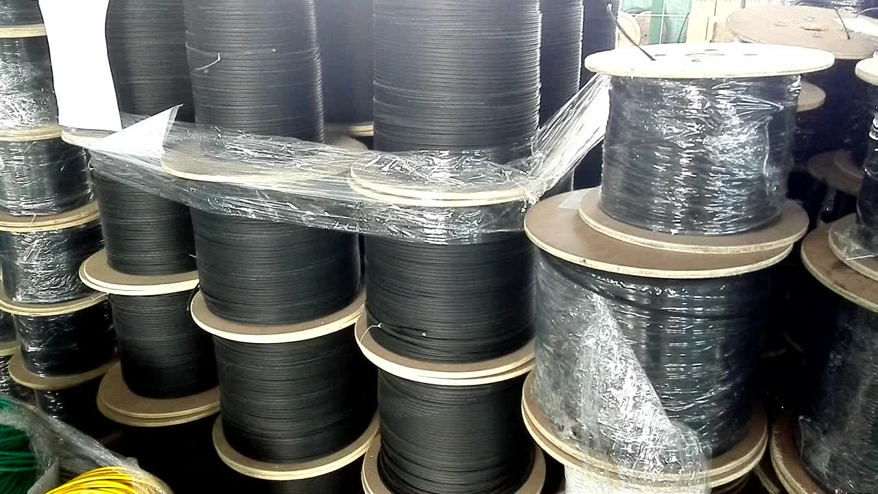 2 Core Optical Fiber Cable Ftth Outdoor Drop Fiber Optic Cable Buy