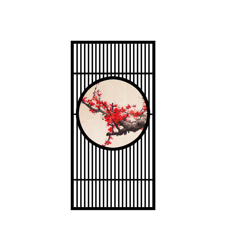 实木简约现代禅意小户型装饰屏风