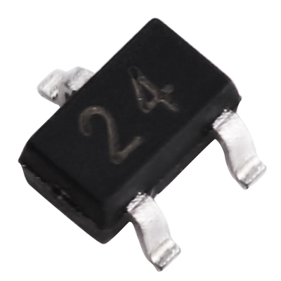 贴片三极管DTC114EUA丝印24晶体管50V/50mA江苏NPN长电SOT-323