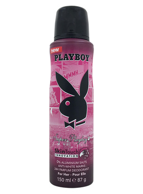 playboy女士香水持久清新狂野