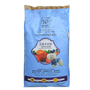 康佳乐成犬10kg狗粮20斤泰迪萨摩博美金毛德牧贵宾全价通用型犬粮