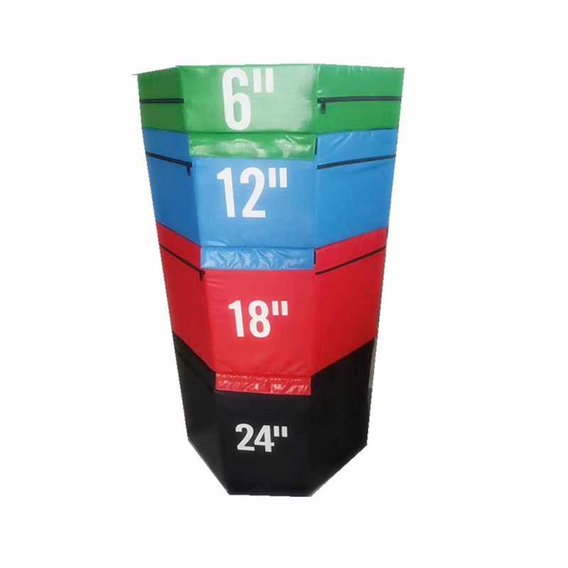 健身房专业四级软体组合式跳箱跳凳敏捷弹跳力爆发力训练