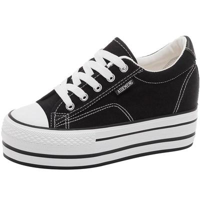 厘米春秋新款百搭风休闲板帆布鞋