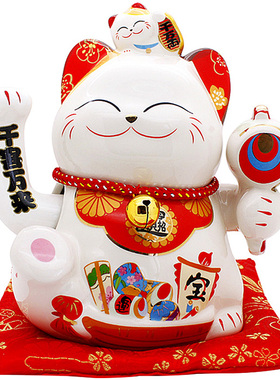 开业招财猫金石工坊摇手猫