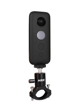 适用insta360 onex5自行车支架全景相机摩托车骑行配件车把固定座