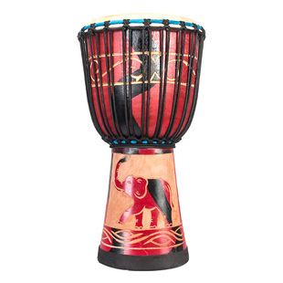 前谷山羊皮丽江非洲鼓成人专用云南大手鼓拍打击乐器标准10寸12寸