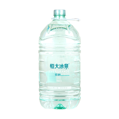 恒大冰泉弱碱性低钠矿物质天然4L