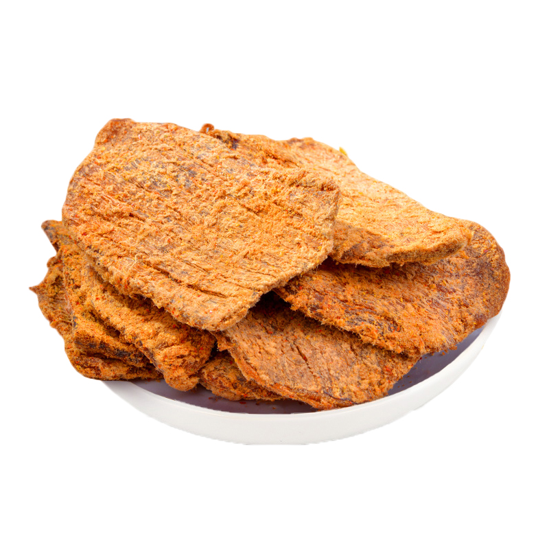 自然派100g*2包手撕沙爹休闲牛肉干