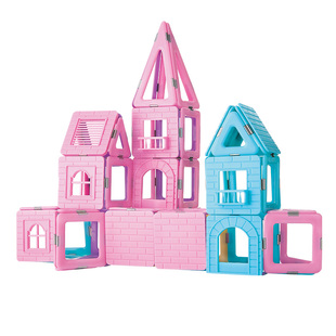 魔磁玩家magplayer二代金刚磁力片积木散片单片补充装益智玩具