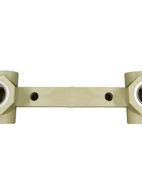 联塑PPR双联座内牙三通20*1/2双连内丝三叉25X1/2定位器内螺纹4分