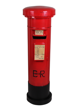 英国日本铁艺邮筒商场创意摆件