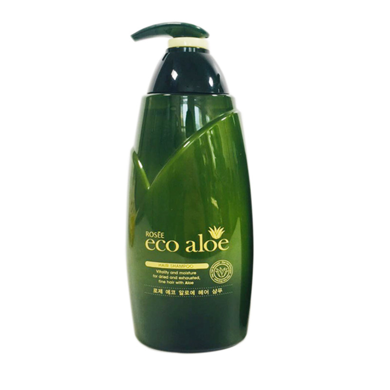 【实店正品】韩国原装露姿eco aloe有机芦荟水润去屑洗发水760ML