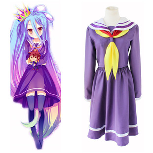 游戏人生no game no life妹妹白cos服 漫展年会派对cosplay服装女