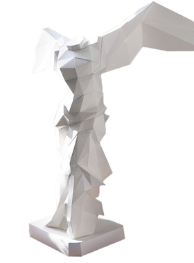 摆设小摆件维纳斯胜利女神纸模