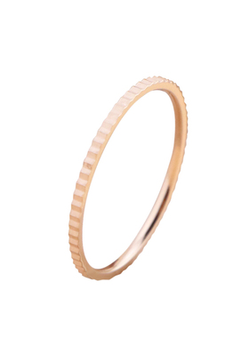 齿轮戒指网红钛钢玫瑰时尚个性