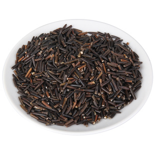 野米碎米加拿大美国苏比利尔 冰湖松针米 菰米雕胡米黑米进口454g