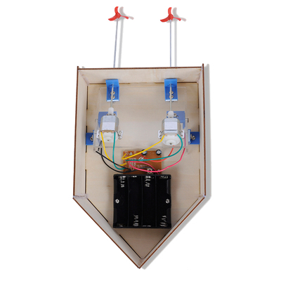 diy86号制作材料螺旋浆遥控船