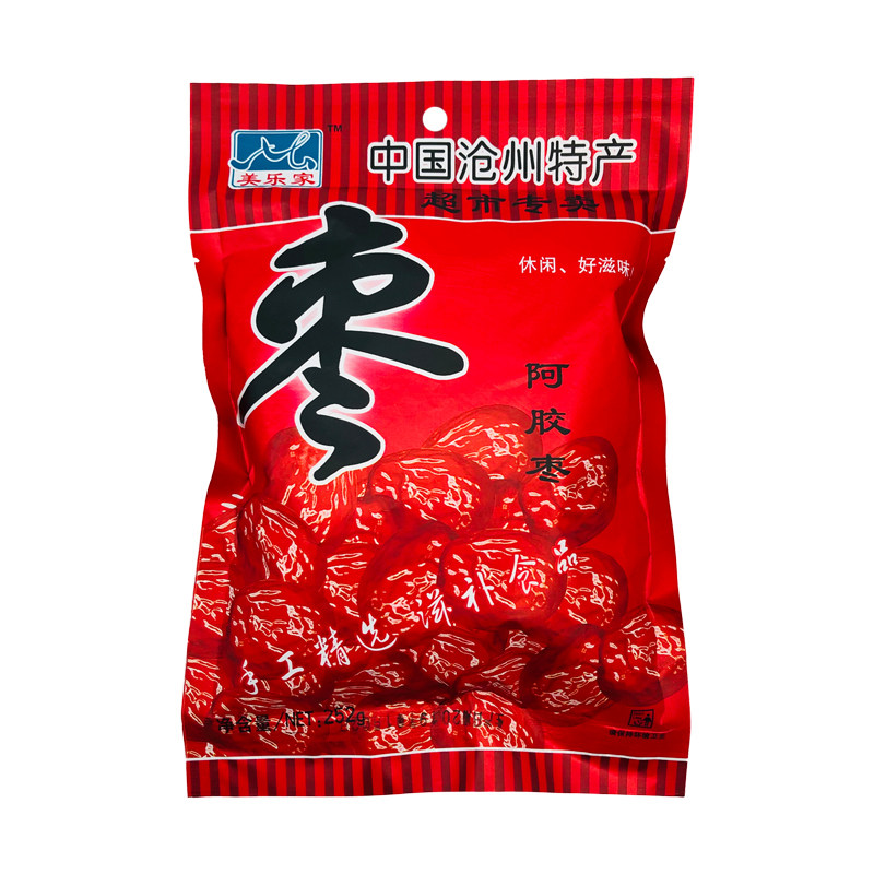 沧州特产阿胶大红枣300g袋装香甜