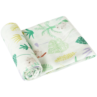 Griny婴儿纱布被子夏季薄款新生儿用品襁褓包巾初生抱被宝宝盖毯