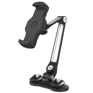 乐得吸盘支架手机ipad平板电脑通用瓷砖大理石玻璃墙面懒人支撑架