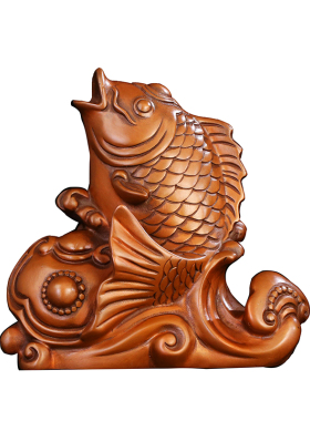 紫铜鱼如意招财送礼馈赠工艺品