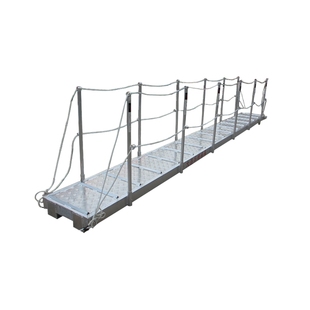 大连华峰铝合金登船梯船用跳板船舷梯岸梯码头梯铝质舷梯平桥舷梯