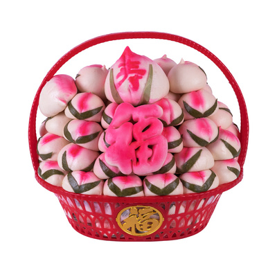 起士林馒头寿桃包同城生日蛋糕