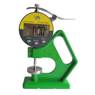 宏博测厚规数显测厚仪带座带表厚度尺微米测厚表厚度卡尺大头尖头