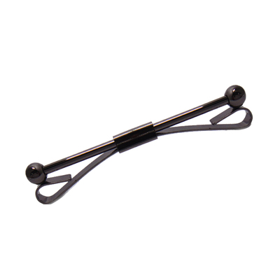 男士无孔欧美商务正装领带夹