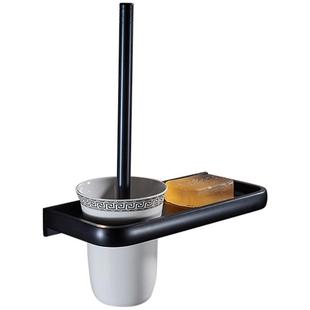 厕所刷子马桶刷盒子壁挂置物架家用无死角卫生间免打孔洁厕清洁