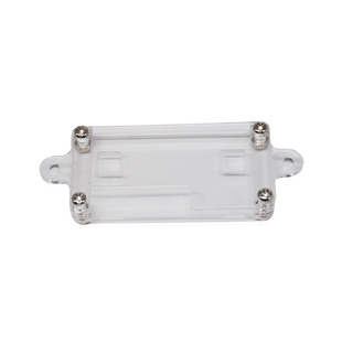 microbit开发板配件亚克力透明保护外壳鳄鱼夹电池盒基础DIY套装