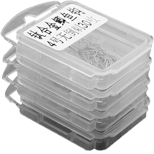 鲫鱼钩钛合金进口鲤鱼钩无倒刺袖细钩条鱼钩渔具垂钓竞技超强拉力