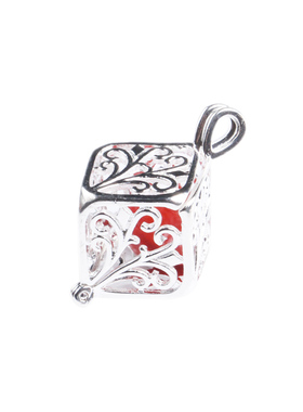 一世长安镂空玲珑骰子红豆中国