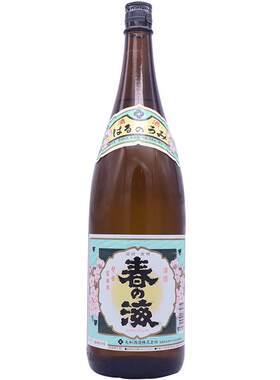 日本春之清酒原装进口米酒洋酒