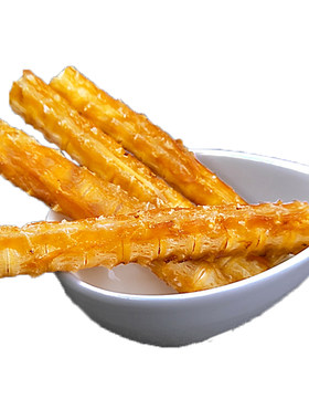 自制宠物风干零食洁齿三文鱼骨