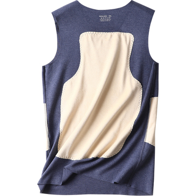 加绒加厚发热内穿冬季保暖背心