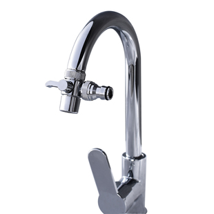 洗脸盆水龙头分水器万能接头一分二台盆转换洗衣机接口花洒分流器