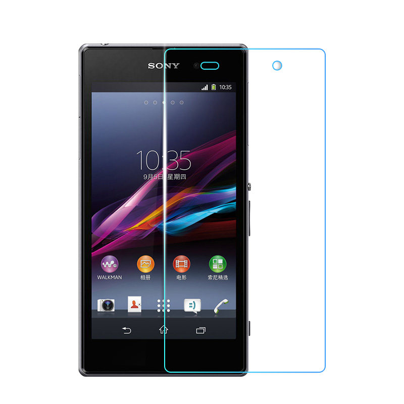 适用索尼M5钢化膜C6603玻璃膜Z1/Z2/Z3/Z4/Z5+/L39H XZ2