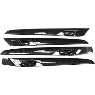 16-22款宝马新X1 X2内饰改装碳纤维装饰车门内拉手面板门腕保护贴